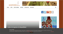 Desktop Screenshot of letraenobras.com